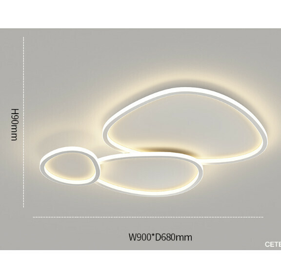 New ceiling lamp [Type A white 90CM]