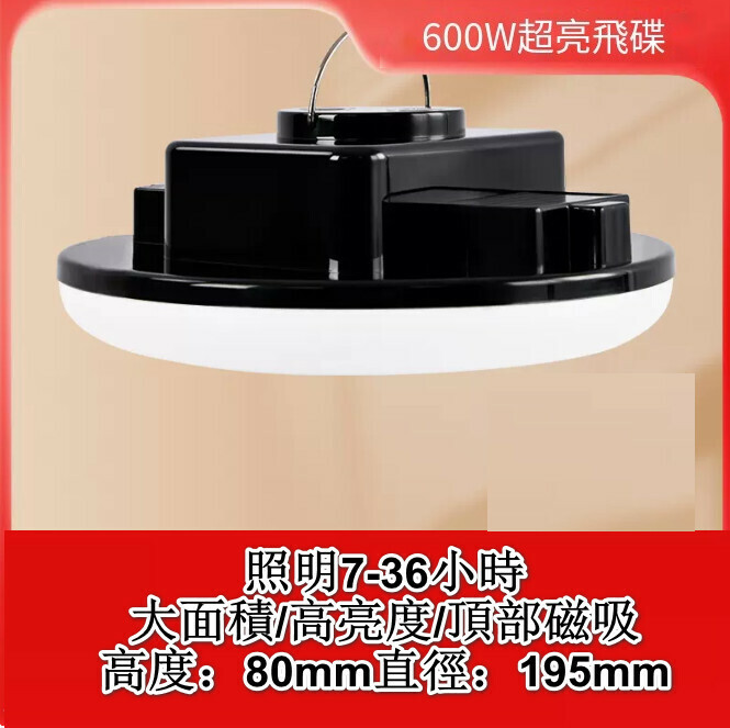 新款多功能LED燈（600W超亮飛碟）