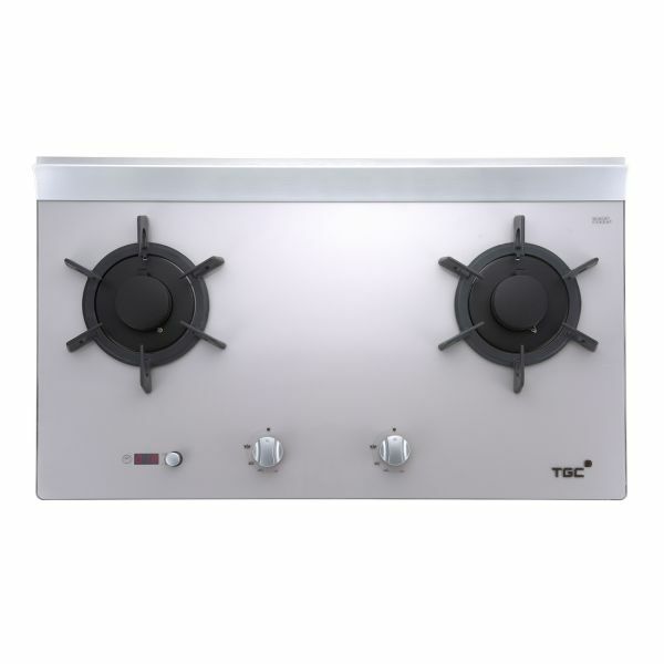 TGC  TRTB72LT-C‧蓮芯火嵌入式‧雙頭煮食爐‧煤氣‧香港行貨,原廠3年保養‧