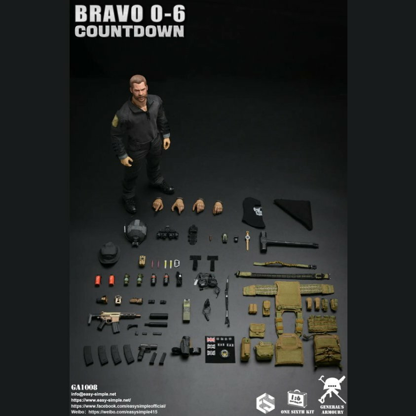 Easy&Simple : 1/6 GA1008 General's Armoury Bravo 0-6 Countdown
