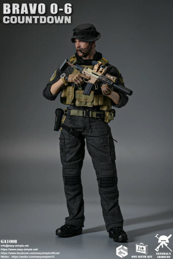 Easy&Simple : 1/6 GA1008 General's Armoury Bravo 0-6 Countdown