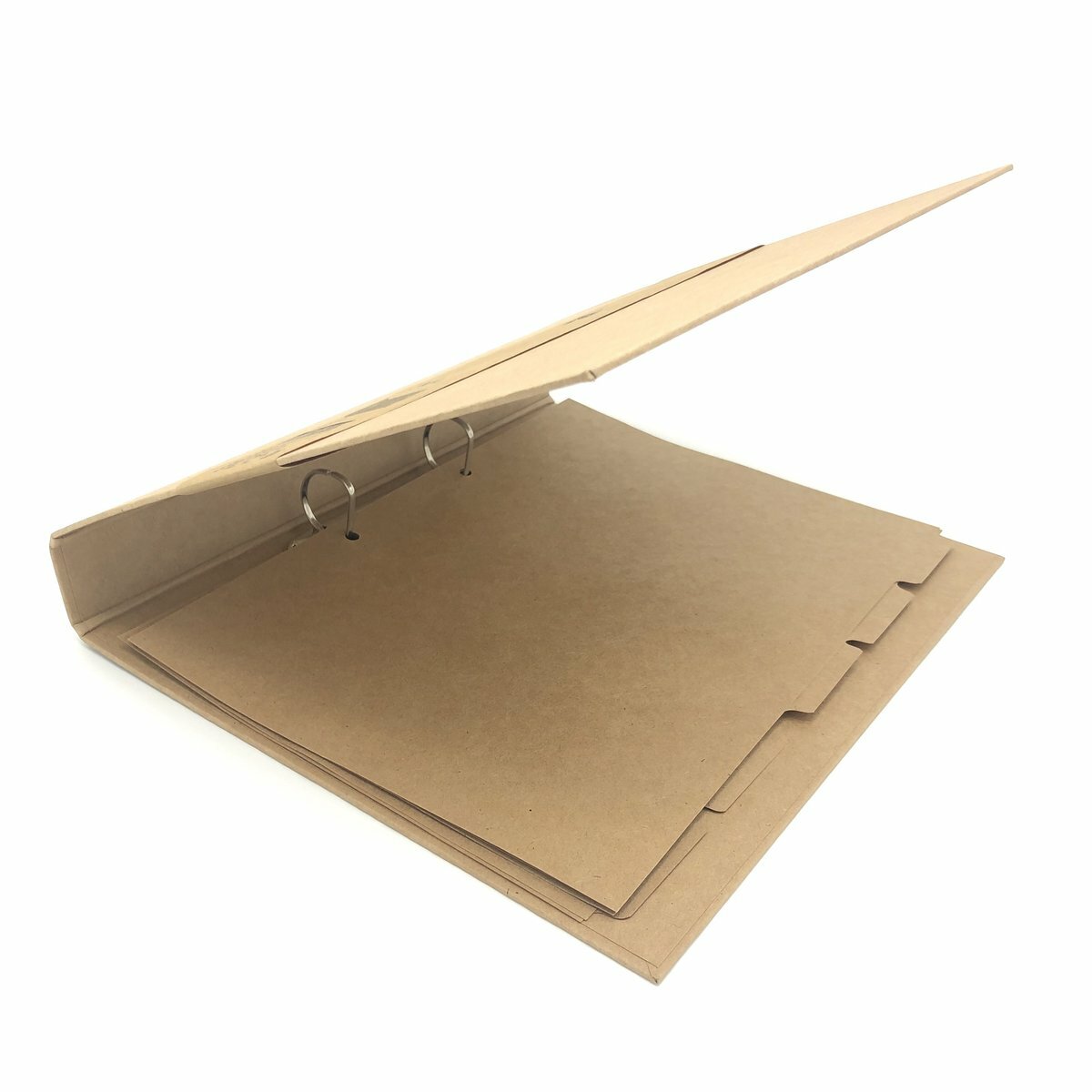 #90122R A4 2孔牛皮活頁快勞文件夾(1.5"厚) - 1個