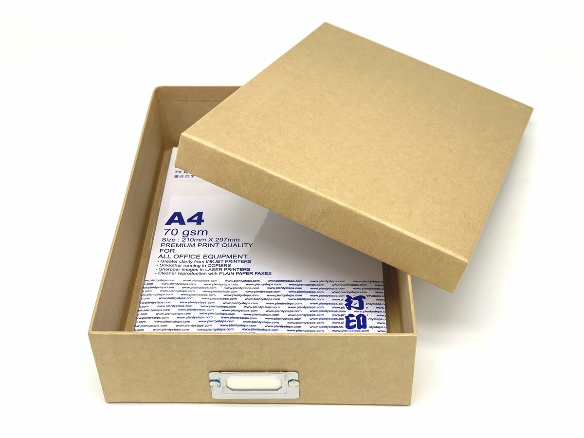 #90144R A4 牛皮快勞文件箱 / 收納盒 (9.75" x 13") - 1 個裝