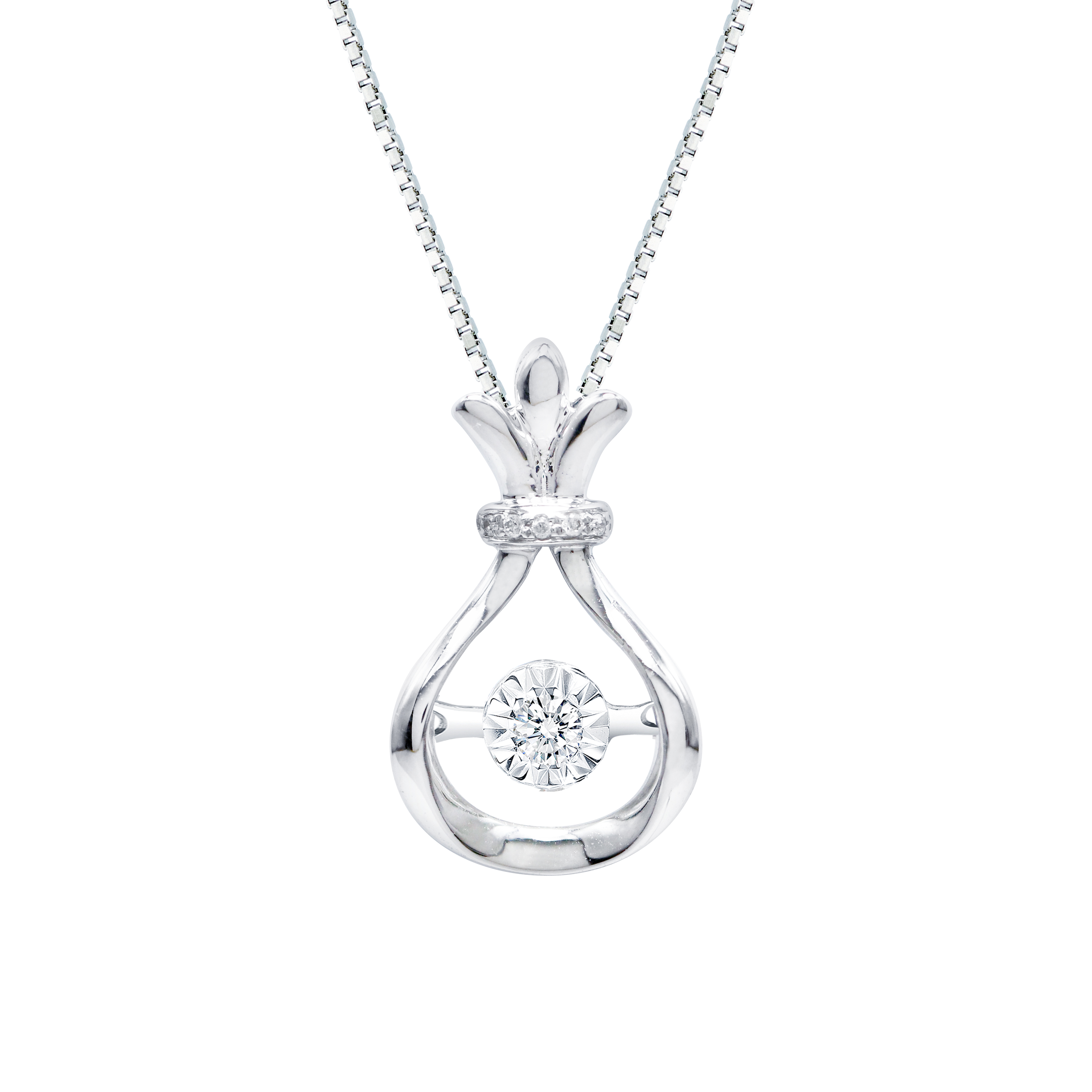 18K金香緣靈動項鍊