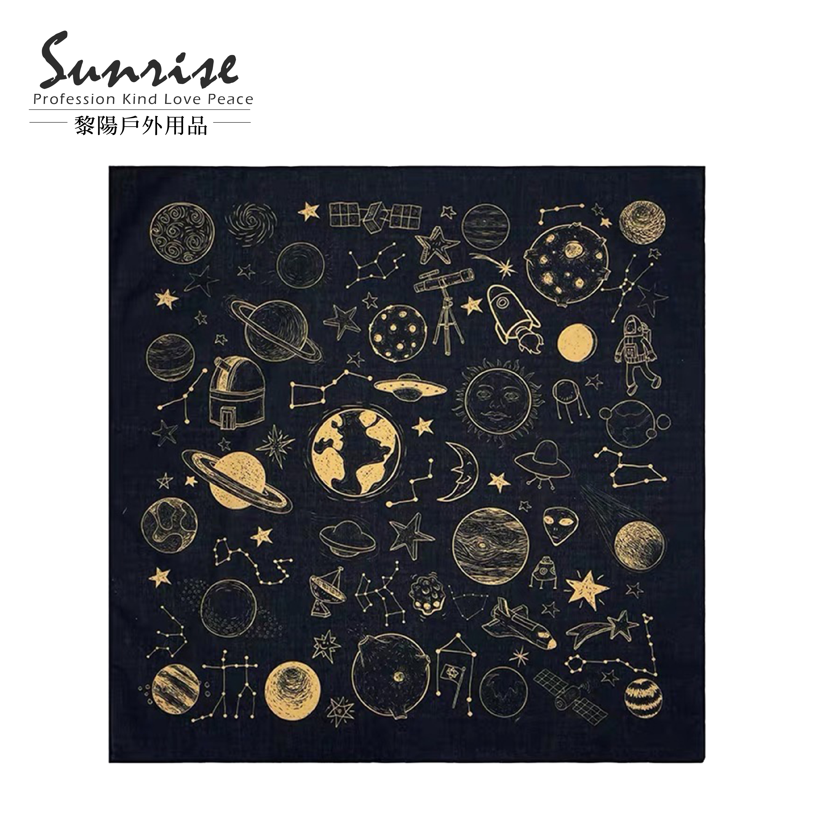 日系復古方巾/領巾 中性款 (9色) 43CBS00B1