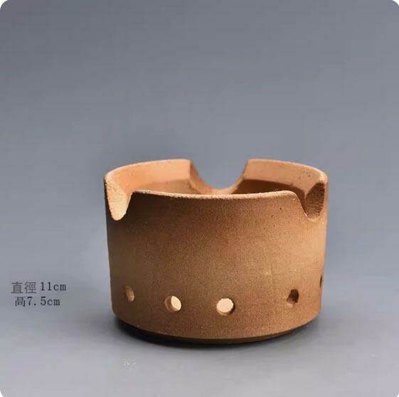 熱推耐高溫陶瓷木炭乾燒爐(粗陶炭爐,可放炭)