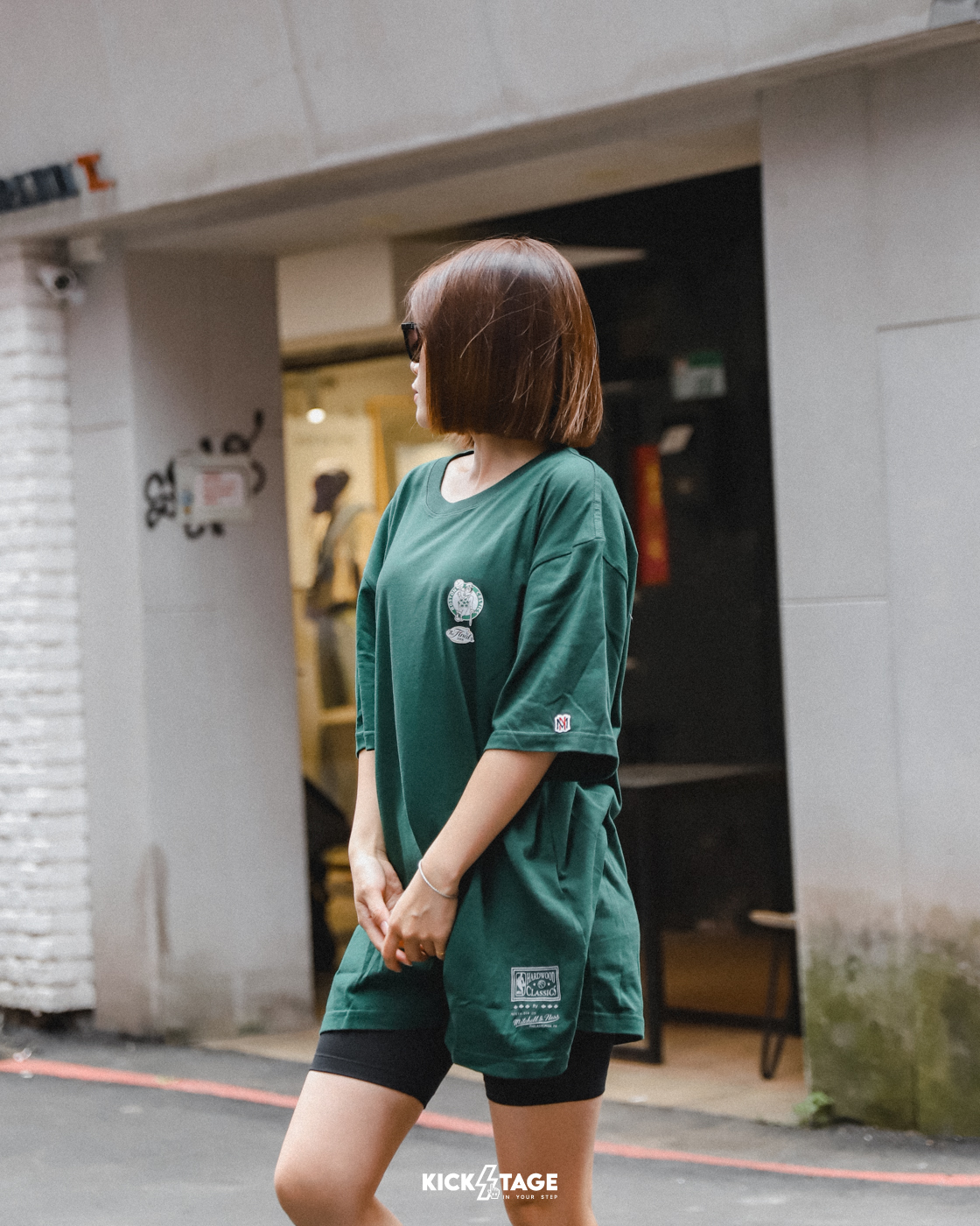 **特價商品售出不退換**Mitchell & Ness NBA TEAM STAFF TEE 四色 賽爾提克 勇士 湖人 馬刺 小LOGO 短袖 短T【MNTS017】