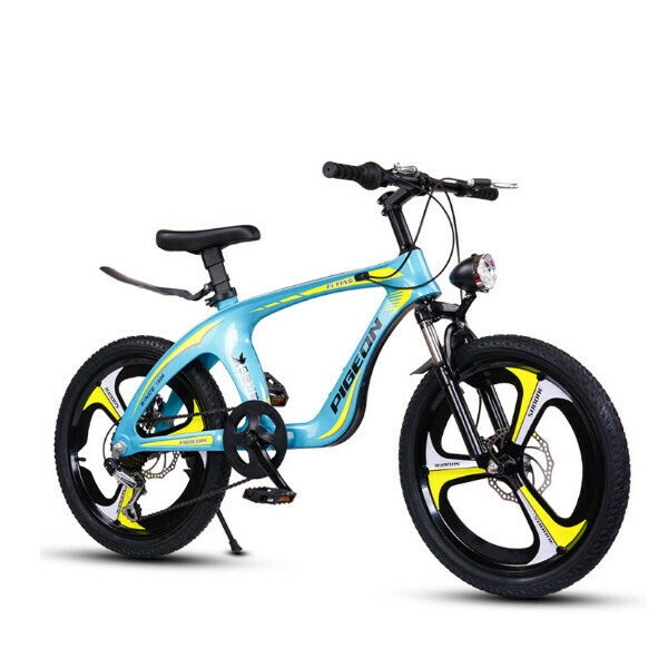 新款自行車單車【（變速）夢幻藍色】【尺寸：【18寸】適合120到140釐米身高】