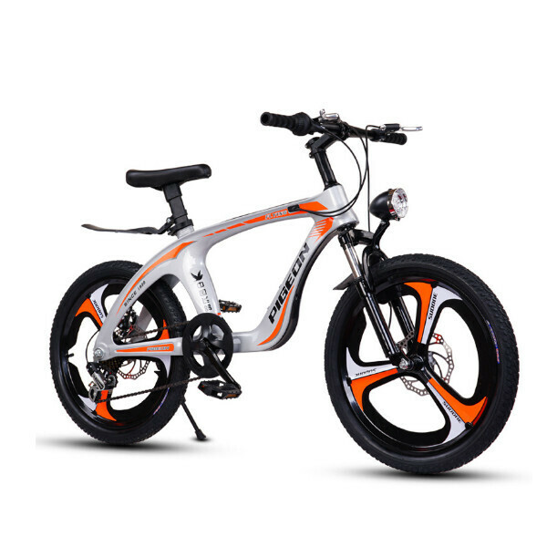 新款自行車單車【（變速）月光銀色】【尺寸：【20寸】適合130到150釐米】