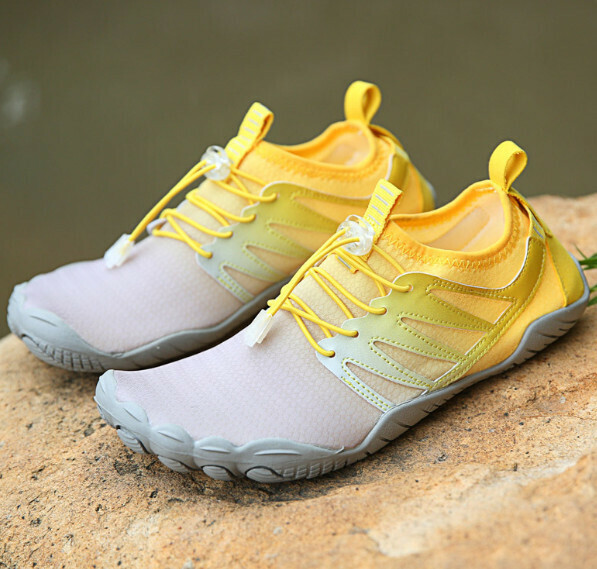 Hot selling sports wading swimming shoes [36-47 sizes] [A023 yellow gray] (contact customer service after placing the order to confirm the delivery size)