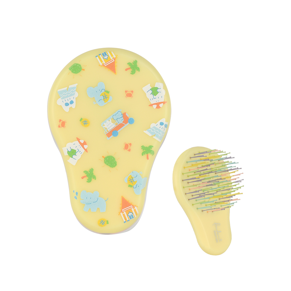 【插畫家聯名】乾濕兩用隨身梳 (河馬泰泰)