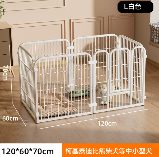 熱推寵物籠狗籠【白色120*60*70cm】 