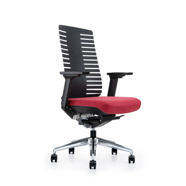 Popular office chair ergonomic computer chair backrest swivel chair professional grade (black)