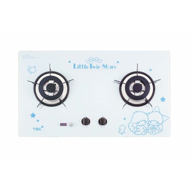TGC   TRTB62ST-G -G‧Little Twin Stars 嵌入式‧雙頭煮食爐‧煤氣‧香港行貨,原廠3年保養‧