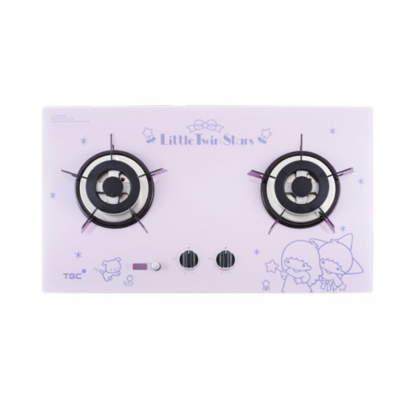 TGC   TRTB62ST-G -G‧Little Twin Stars 嵌入式‧雙頭煮食爐‧煤氣‧香港行貨,原廠3年保養‧