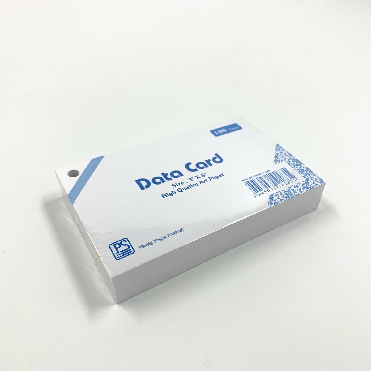 3" x 5" 資料 白卡  - 1包