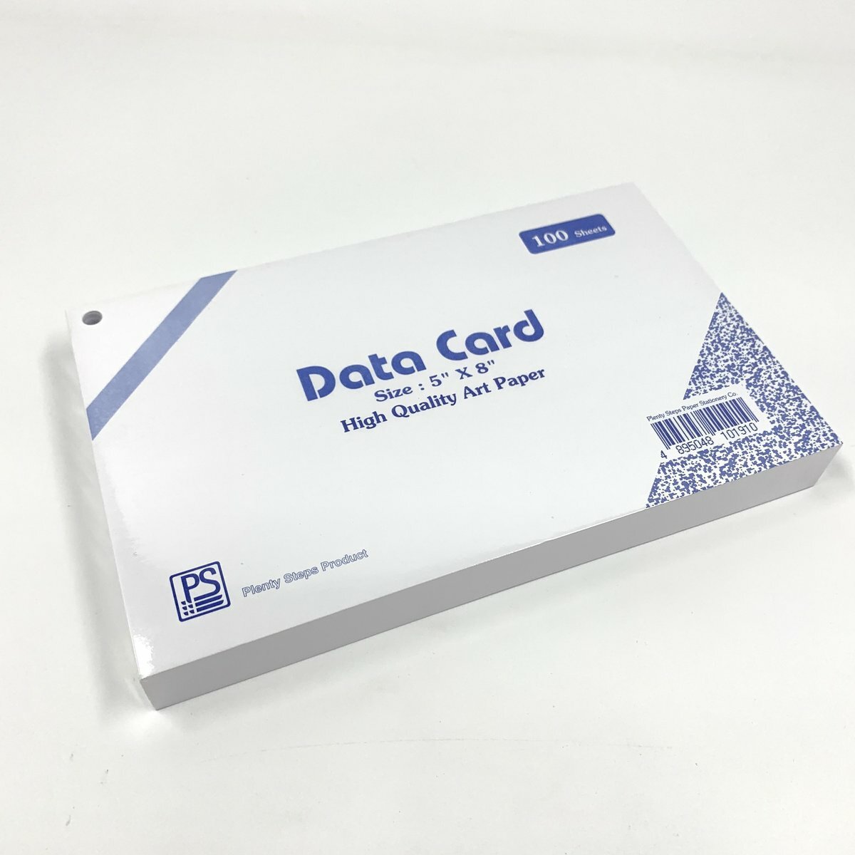 5" x 8" 資料 白卡 - 1包