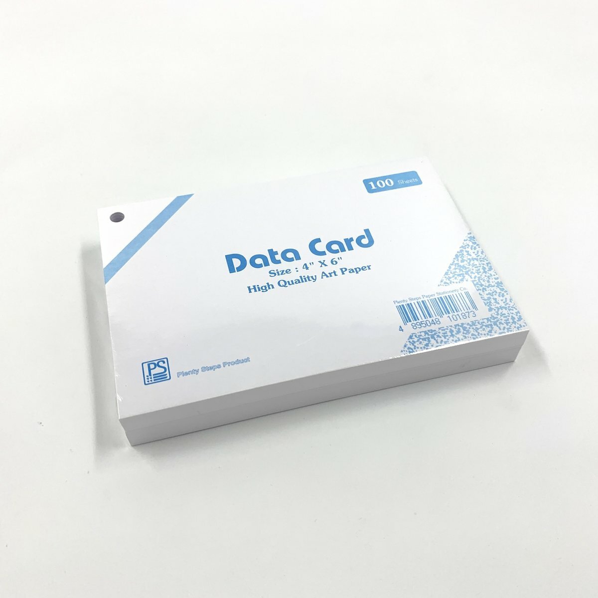 4" x 6" 資料 白卡 - 1包