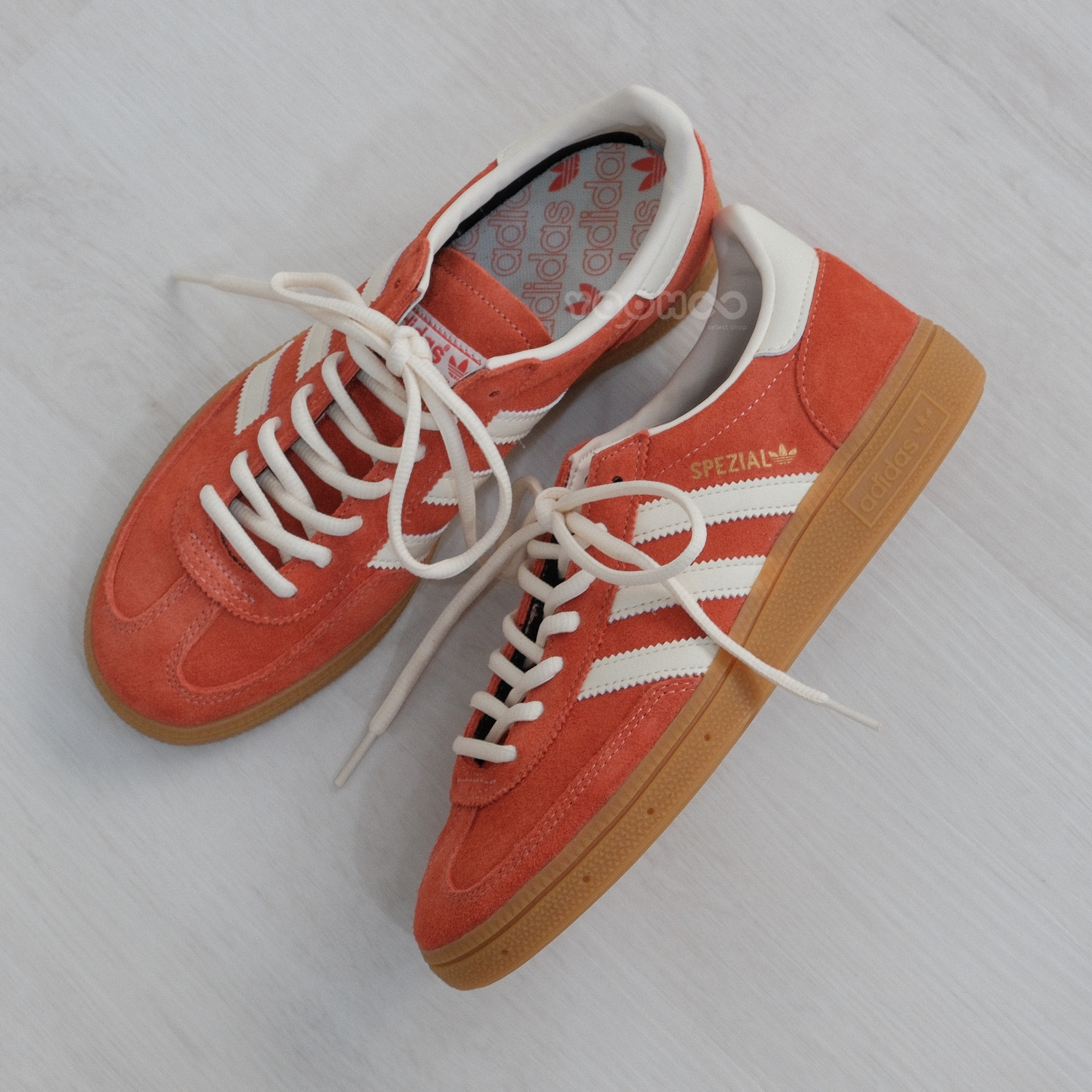 限時特價預購┃adidas HANDBALL SPEZIAL 麂皮 橘紅 復古鞋