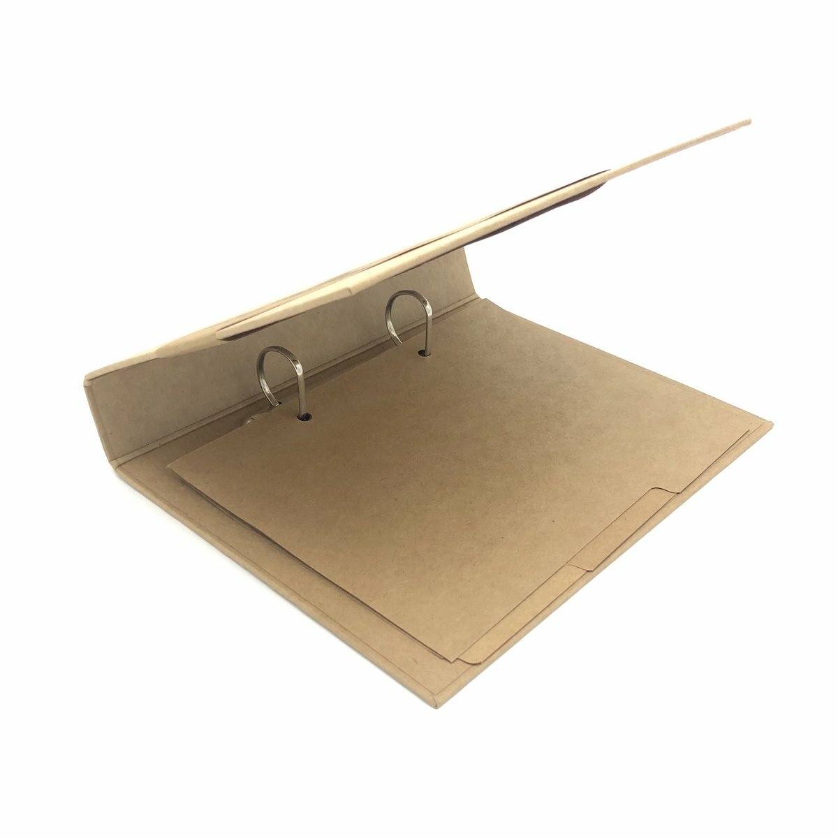 #92122R A5 2孔牛皮活頁快勞文件夾(1.25"厚)- 1 個