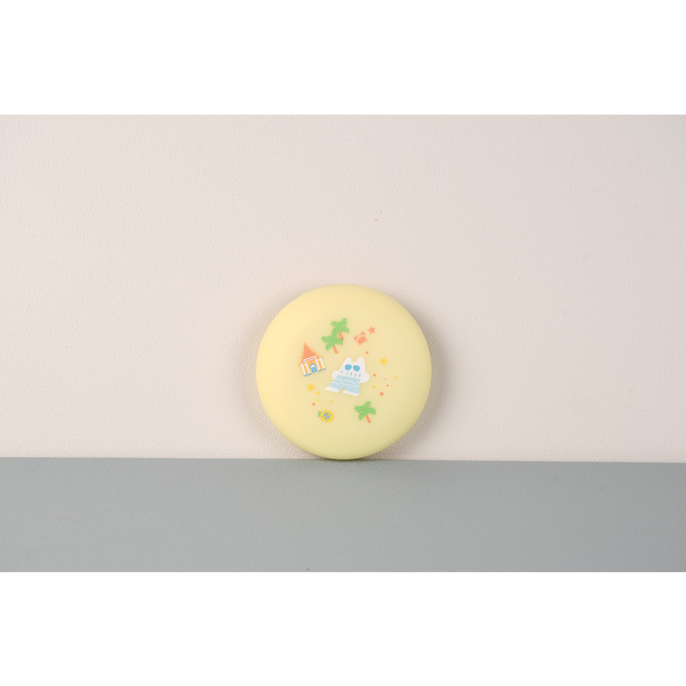 【插畫家聯名】摺疊隨身鏡 (河馬泰泰)