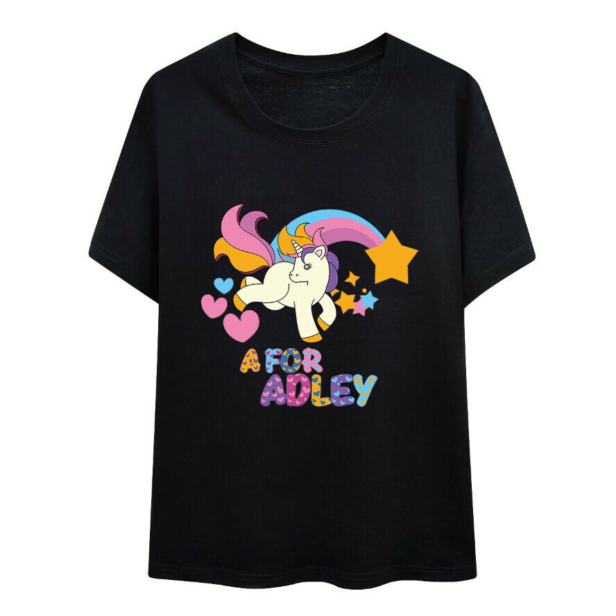 Round neck T-shirt (1088 adult style, black) (Size: S-XXXXXL) (contact customer service after placing the order to confirm the delivery size)