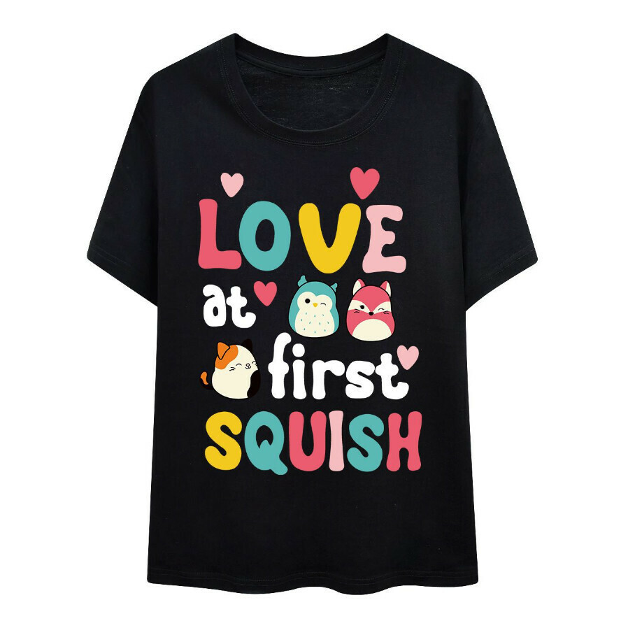 Adult T-shirt (2243 adult style, black) (Size: S-XXXXXL) (contact customer service after placing the order to confirm the delivery size)