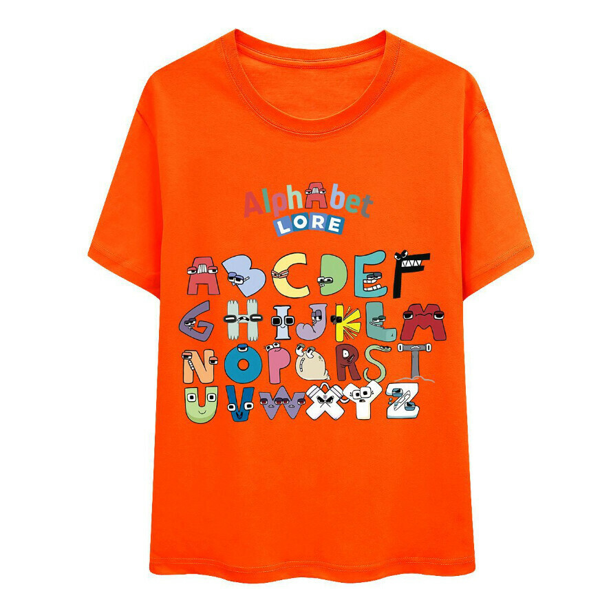 Adult T-shirt (2255 Adult Orange) (Size: S-XXXXXL) (Contact customer service after placing the order to confirm the delivery size)
