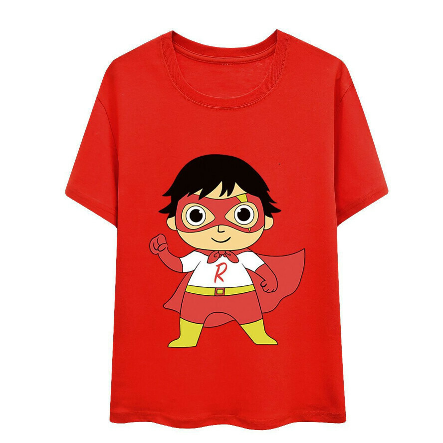 Short-sleeved T-shirt (902 adult version, red) (Size: S-XXXXXL) (contact customer service after placing the order to confirm the delivery size)