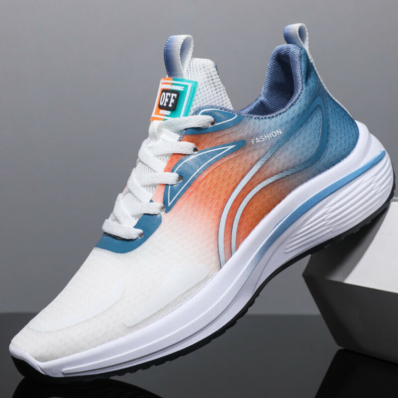 Casual sports shoes [Blue Orange] [Size 39-44] [Contact customer service after placing the order to confirm the delivery size]