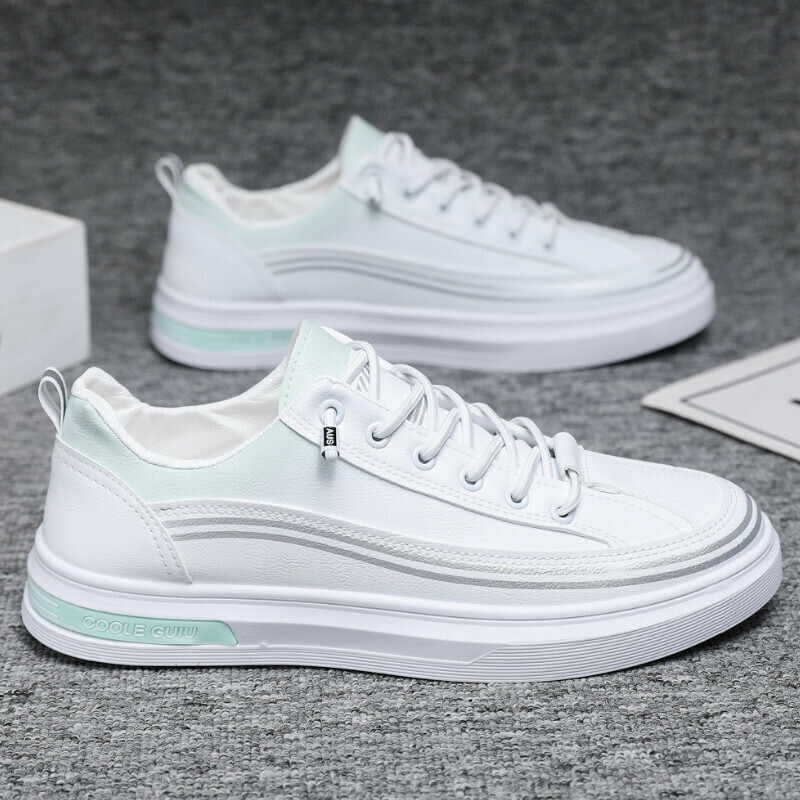 Casual sports shoes [white and green] [size 39-44] [contact customer service after placing the order to confirm the delivery size]
