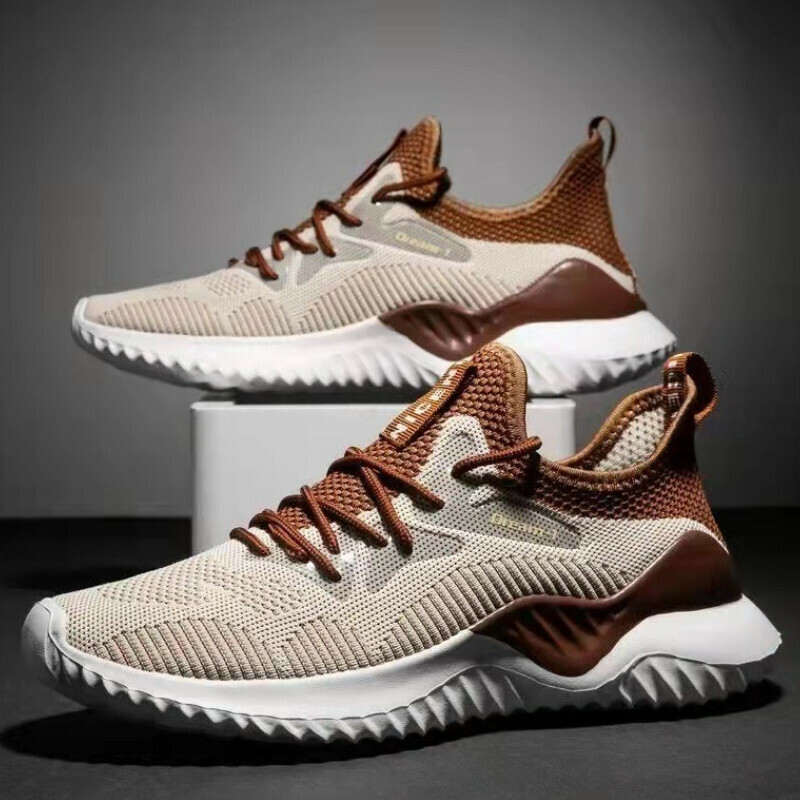 Casual sneakers [brown] [size 39-44] [contact customer service after placing order to confirm delivery size]