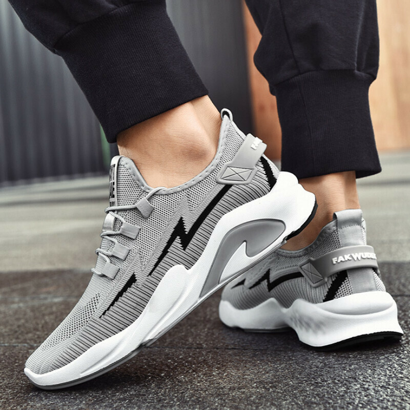 Casual sports shoes [grey] [size 39-44] [contact customer service after placing the order to confirm the delivery size]