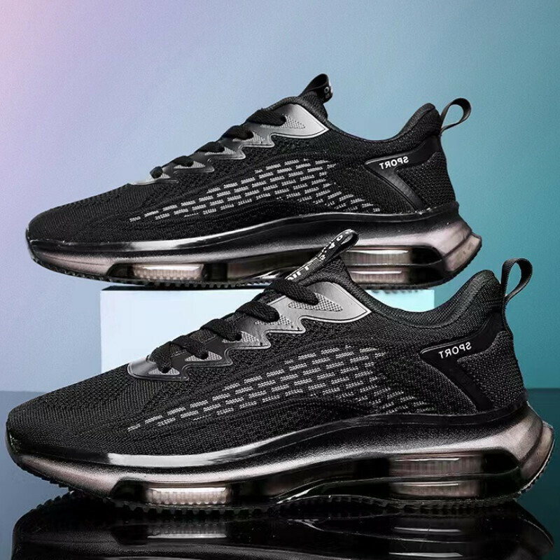 Casual sneakers [black] [size 39-44] [contact customer service after placing order to confirm delivery size]
