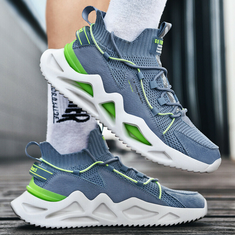 Casual sneakers [blue] [size 39-44] [contact customer service after placing order to confirm delivery size]