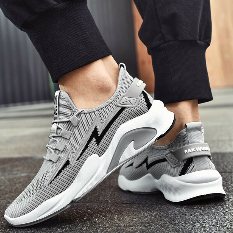 Casual sports shoes [grey] [size 39-44] [contact customer service after placing the order to confirm the delivery size]