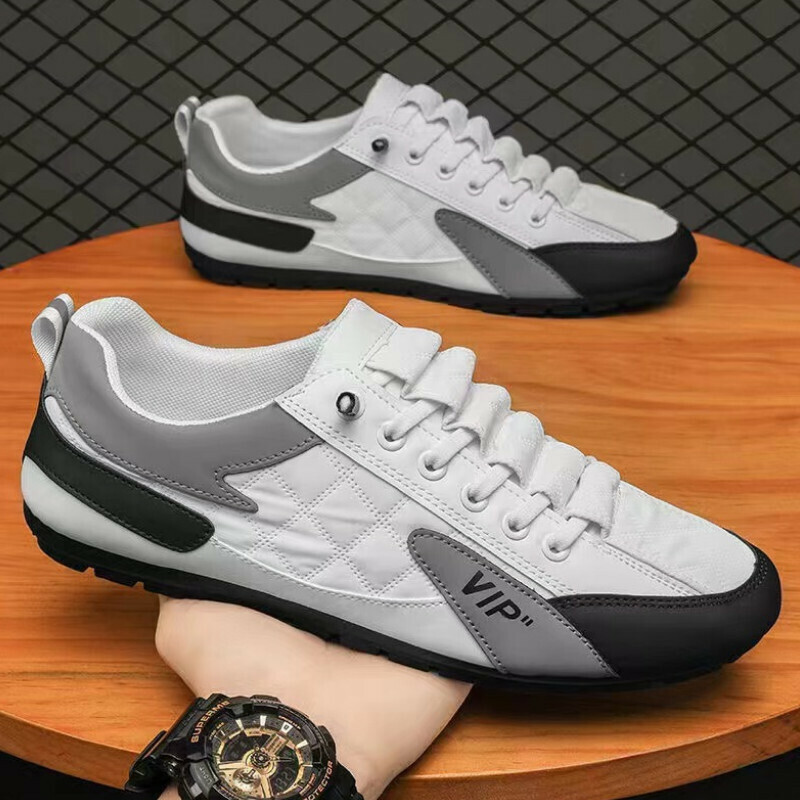 Casual sneakers [white] [size 39-44] [contact customer service after placing order to confirm delivery size]