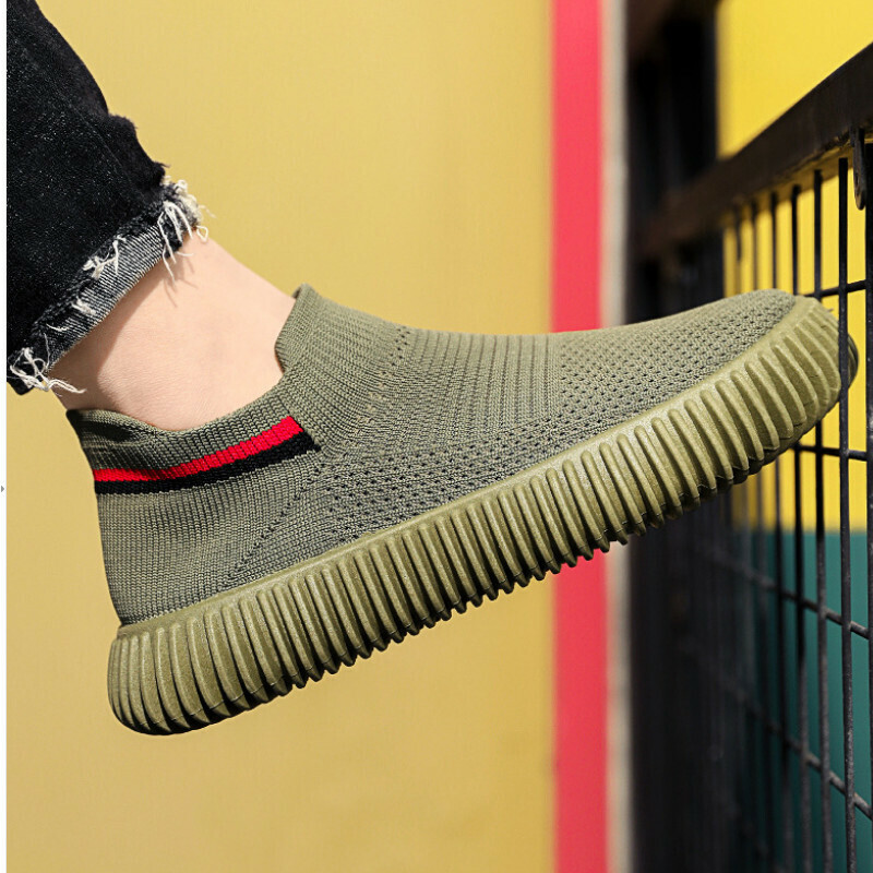Casual sports shoes [military green] [size 40-45] [contact customer service after placing the order to confirm the delivery size]