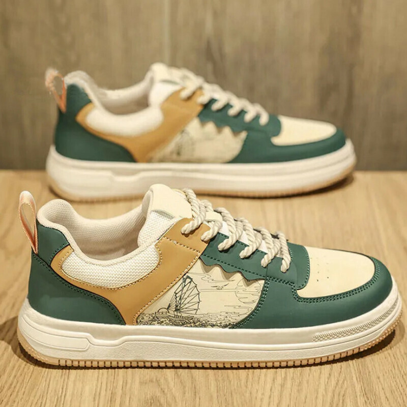 Casual sports shoes [dark green] [size 39-44] [contact customer service after placing the order to confirm the delivery size]