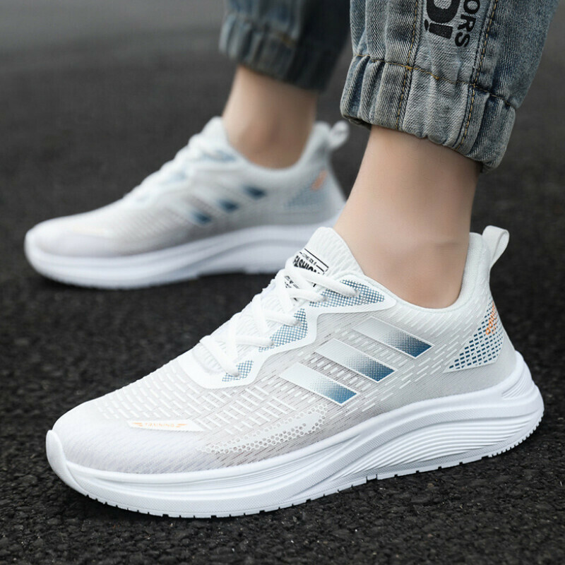 Casual sneakers [white] [size 39-44] [contact customer service after placing order to confirm delivery size]