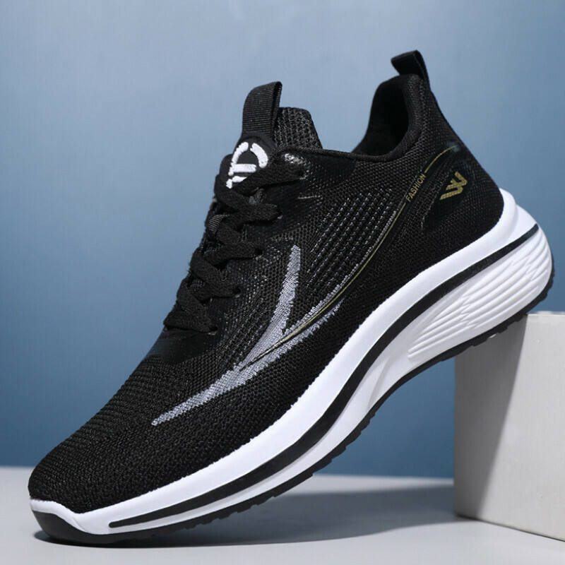 Casual sneakers [black] [size 39-44] [contact customer service after placing order to confirm delivery size]