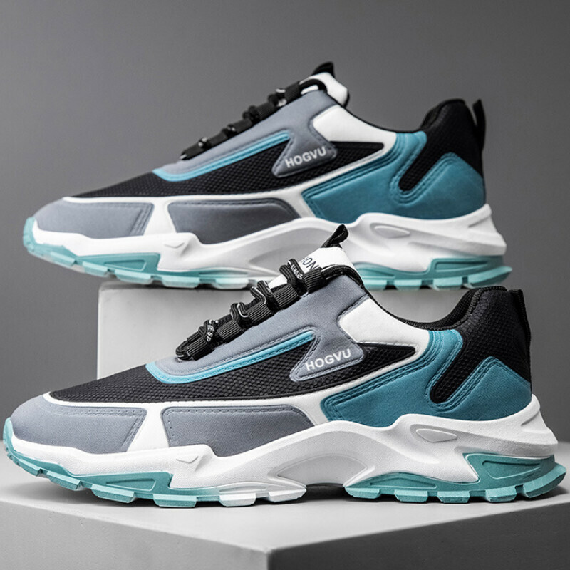 Casual sports shoes [black and blue] [size 39-44] [contact customer service after placing the order to confirm the delivery size]