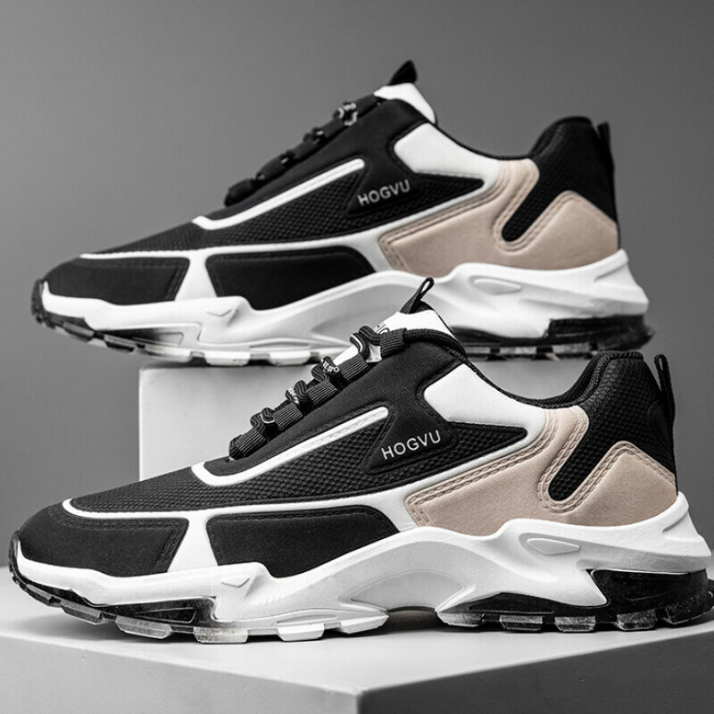 Casual sports shoes [Black Khaki] [Size 39-44] [Contact customer service after placing the order to confirm the delivery size]