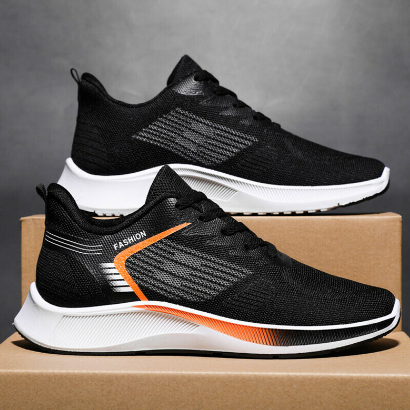 Casual sneakers [black] [size 39-44] [contact customer service after placing order to confirm delivery size]