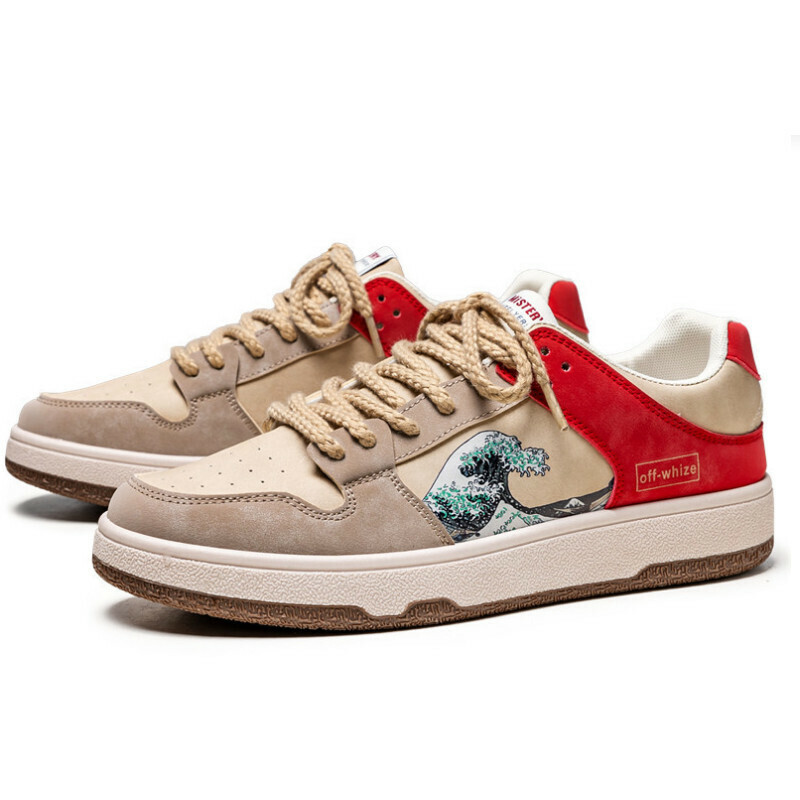 Casual sports shoes [red] [size 39-44] [contact customer service after placing the order to confirm the delivery size]