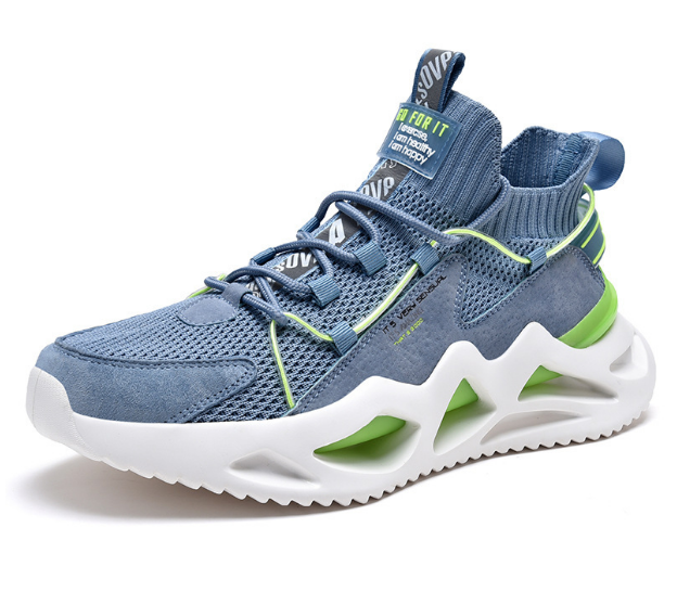 Men's lightweight mesh breathable running shoes (zm-038-blue) (size: 39-45) (please contact customer service to confirm the delivery size after placing the order)