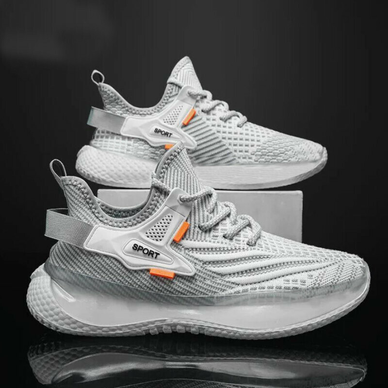 Casual sports shoes [gray black] [size 39-44] [contact customer service after placing the order to confirm the delivery size]
