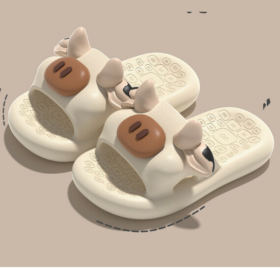 Cartoon Sandals [Khaki] (Size: 40-45) [Please contact customer service to confirm the delivery size after placing the order]