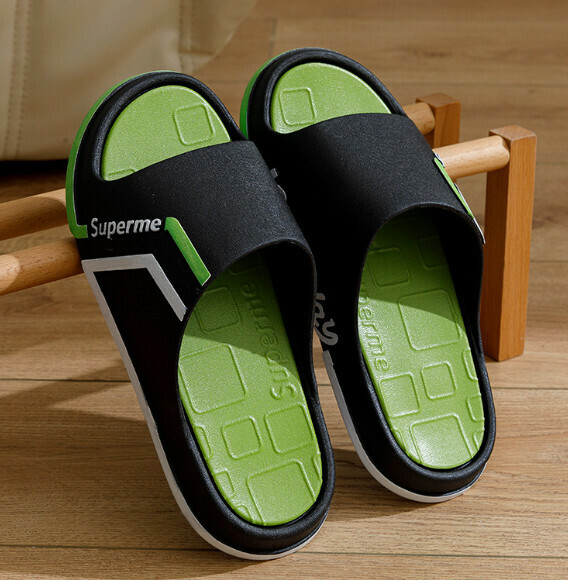 Home Slippers [Light Green] (Size: 40-45) [Please contact customer service to confirm the delivery size after placing the order]