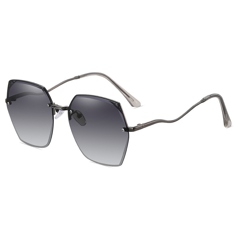 Sunglasses Driving Day and Night Glasses for Men and Women Driving Driver Sunglasses (Nude Glasses Gray Frame + Gradient Gray Lenses)